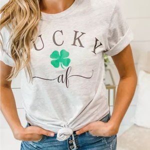 Lucky AF Graphic Tee